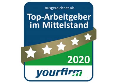 Top-Arbeitgeber im Mittelstand 2020 Auszeichnung IMPREG