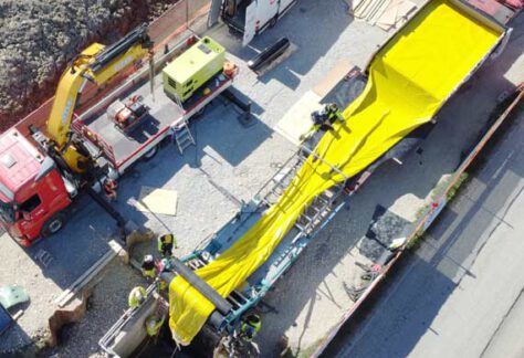 Erster Liner DN 2000 weltweit von IMPREG GmbH