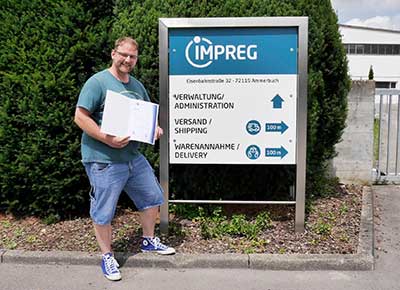 New qualified trainer for Training company IMPREG
