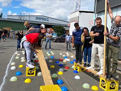 IMPREG Mitarbeiter Sommerfest 2022 - Parkour